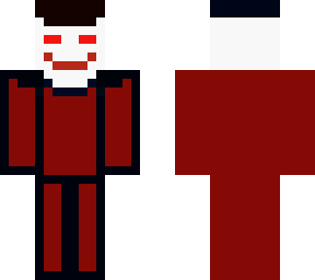 creepy red skin