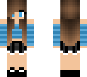 cute girl with blue stipes credit aventadorsvj900