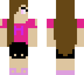 cute girly h skin for girls