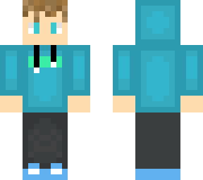 cyan sweatshirt