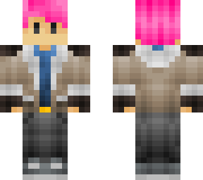fancy pink guy