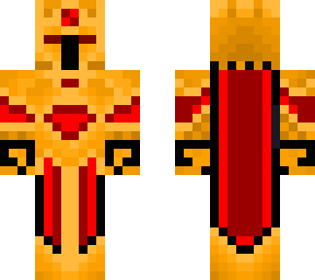 golden red knight