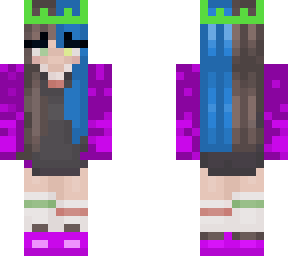 half and half color queen