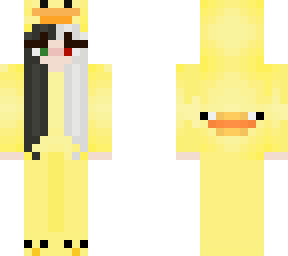 i had to im sorry (girl ranboo in a duck outfit)