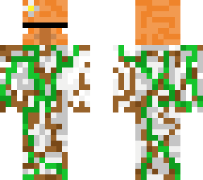 iron golem with a villager head