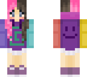 karl jacobs (female version, split dye)