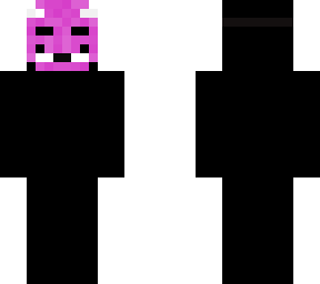 man with pink mask