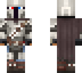 mandolorian with cool eyes