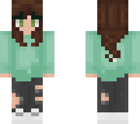 mint green hoodie 2.0