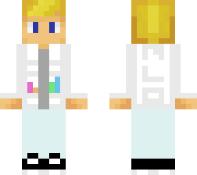 mopbob in lab coat