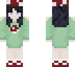 mushroom girl w/ black hair