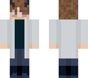 oc with horns with lab coat