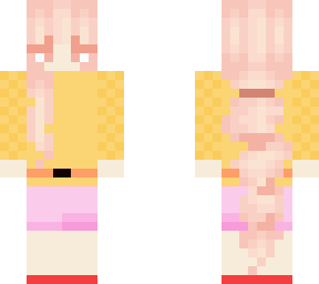 orange pink girl (amsokos)