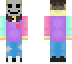pastel hoodie w/ horns remodel