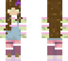 pink and green skin