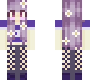 purple girl edit