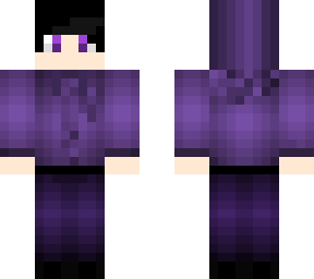 purple guy with a hoodie