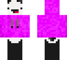 purple jumper panda