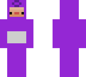 purple teletubby skin (tinky winky)