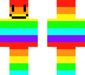 rainbow skin