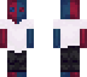 red & blue & normal clothes