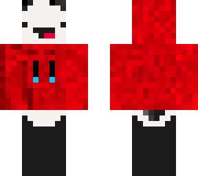 red jumper panda