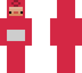 red teletubby skin (tinky winky) 2.0