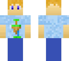 skyblock skin, improved