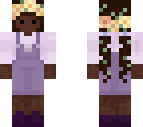 soft flower lady