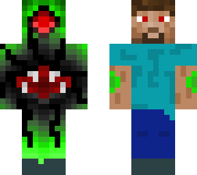 steve invaded by monster