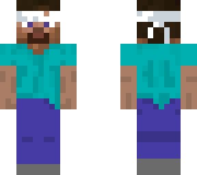 steve with only bandana slim no hair
