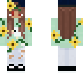 sunflower girl sweater best friend pair