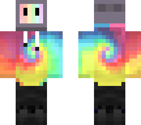 tie die hoodie