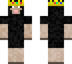 very nice black sheep with crown