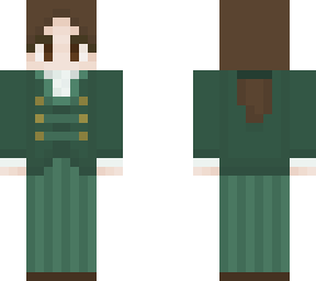 victorian-ish girl (textured)