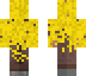 villager covered in sand