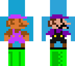 8-bit waluigi new vs old