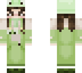 aesthetic frog girl