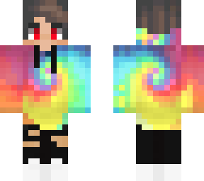 angry rainbow tiedye