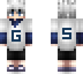 anime boy with a g and s