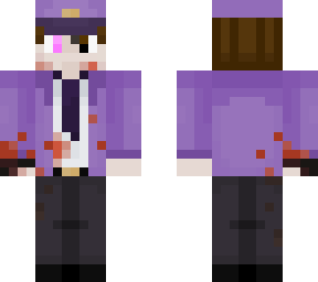 axel hombre morado sin orejas