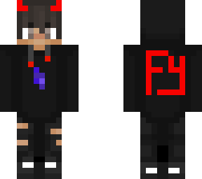black hoodie boy.