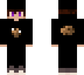 black hoodie cookie