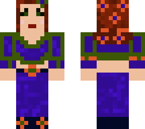 blue and  orange