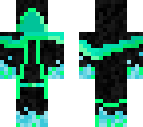 blue and green wizard