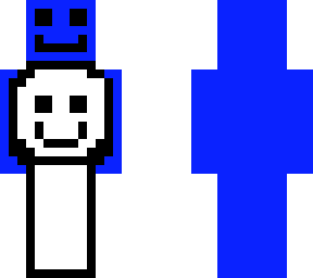 blue happy face