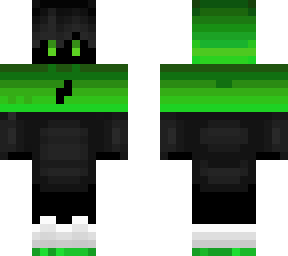 cool black and green skin for tryhard people