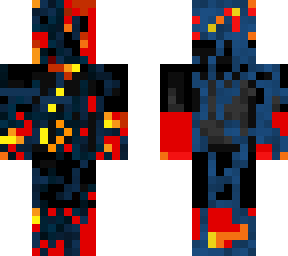 corupted blue and red preston