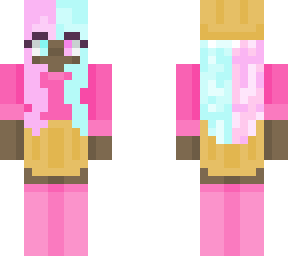 cotton candy ice-cream