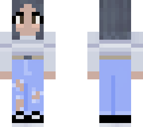 cute girl with black hair